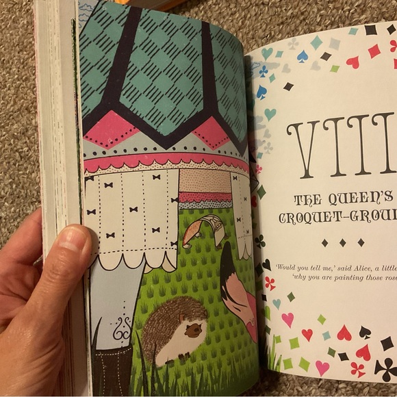 Alice’s Adventures in Wonderland & Through the Looking Glass - Illustrated - Picture 12 of 14